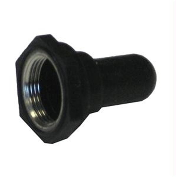 Acoustic Toggle Switch Boot - 5/8   Hex Nut - Black - AC715777